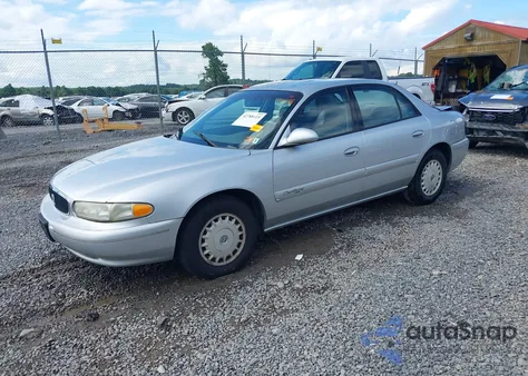 2001 Buick Century Limited z USA, uszkodzony, nr VIN 2G4WY55J511202318